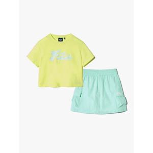 휠라키즈(FILA KIDS) (FK2FSH2401FLLE) Daisy 스커트 상하세트