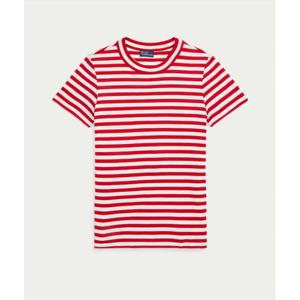 [RALPH LAUREN] 라프리마 여성 티셔츠 36/1 YD CIR 1X1 RIBSSLTSH 211891520006 600 레드 /9