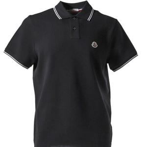 몽끌레어 로고 패치 코튼 폴로 셔츠 8A00031 84556 999