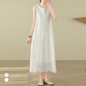 [카라]KARRA 펀칭드레시원피스_A5M0806