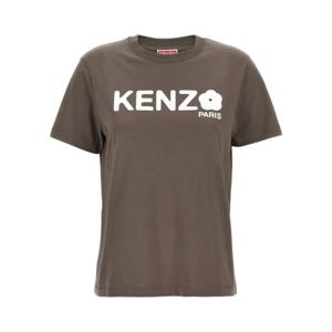겐조 반팔 티셔츠 FF52TS1574SO92 Brown