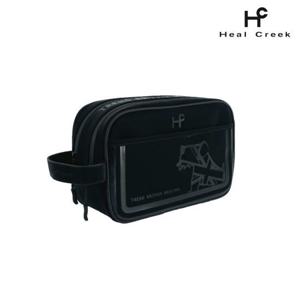 [정품] 힐크릭 투지퍼 골프 파우치백 블랙 HCPO O06