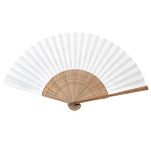 [박씨상방] 종이 색지 접부채 (베이지백색)