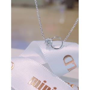 미니골드 14K 더블로엔 목걸이 NTRM4039