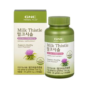 [지앤씨][GNC] 밀크씨슬 (650mg x 60캡슐 / 2개월분)