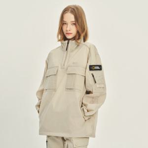 내셔널지오그래픽 N231UFT941 디머 우븐 스탠에리 아노락 BEIGE