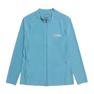 내셔널지오그래픽 N232MRG700 남성 베이직 집업 래쉬가드 G MINT