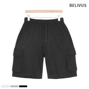 빌리버스 남자 반바지 여름 밴딩 포켓 조거 팬츠 BBNP017