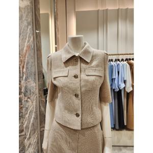 [LYNN] 린 카라넥크롭블라우스 LCBLOE0100