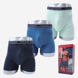 타미힐피거 3팩 스트래치 복서 남성 사각 브리프 09T4145-487