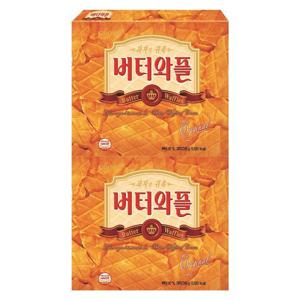 [크라운제과]크라운 버터와플 316g 2개