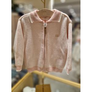 (밍크뮤10) 25SS HK(PK)골지니트집업가디건 (3511420002)