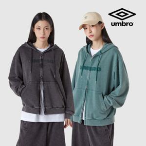 [엄브로] 워시드 니트 후디 집업 UQ121CFT22