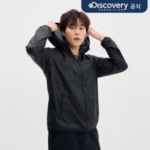 남성 초경량 립스탑 바람막이 (BLACK) DMWJ7C053-BKS