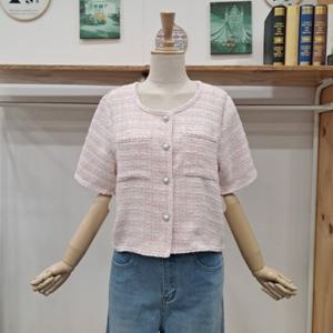 [레코브]트위드반팔자켓LC3QE5JK509XPK