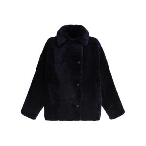 비앤더블유 코트 1553BLU Black
