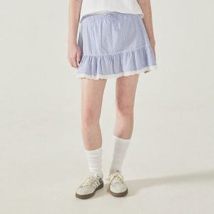 [후아유]여성 Stripe Tiered Short Skirt WHWHF2591F