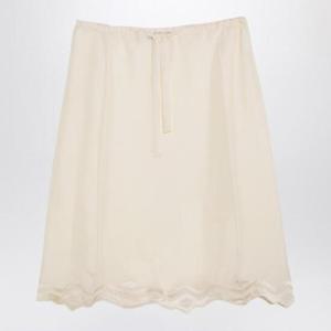 PRADA 아이보리 실크 스커트 P142YROOO1522/XH_PRADA-F0032
