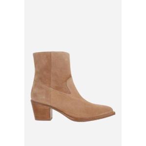 STUART WEITZMAN 테이트 스웨이드 웨스턴 부츠 SK186SKDXMU