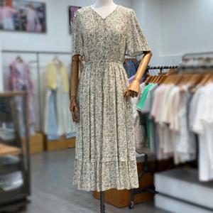 [써스데이아일랜드]플라워 브이넥 레이온원피스 t244mop260