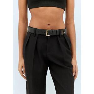 25 SS 프라다 여성 사피아노 가죽 벨트 pra0260045blk