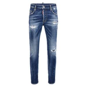 Dsquared2 슈퍼 트윙키 로고 패치 스키니 진 S74LB1327S30872 470 TP942848892