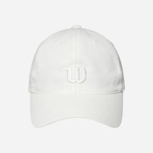 윌슨모자 LQC W241006GHC21-OWH 유니 골프 코튼 볼캡