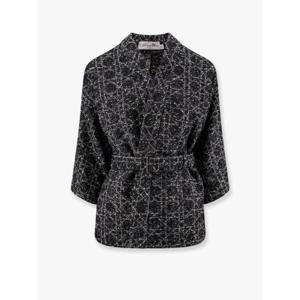 DIOR Palto Macrocannage cotton blend tweed blazer 541V21A7795
