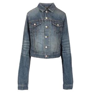 발렌시아가 FITTED 빈티지 워싱 데님 자켓 1886831