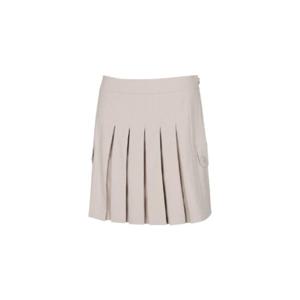 와이드앵글골프스커트 KQJ WWP24Q51E2 CO 중기장 아웃포켓 플리츠 큐롯 / Beige