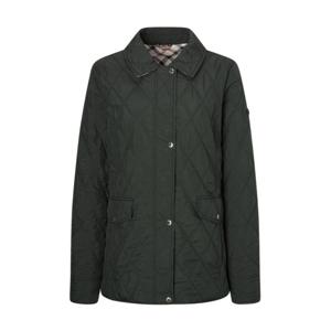 닥스 골프 여성 24FW 스테디셀러로고 패치 퀼팅 점퍼 (KHAKI) WNJU4D700K3