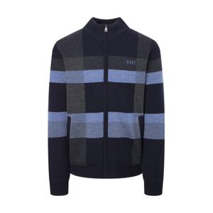 닥스 골프 남성 24FW 스테디셀러라이트 패딩 체크 집업 니트 (NAVY) WGSW4D851N2