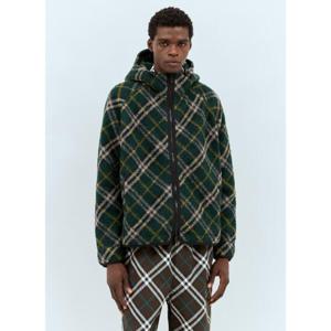 25 SS 버버리 남성 체크 플리스 재킷  bur0157003grn