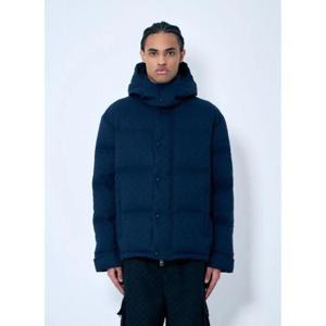 25 SS 구찌 남성 GG 캔버스 다운 재킷  guc0159042blu