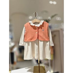 블루독베이비 10 25FW가을신상 (IV)베스트 SET 골지 드레스 (457067402)