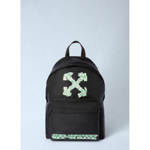 25 SS 오프화이트 남성 Money Print Heritage Backpack ofw0160104blk