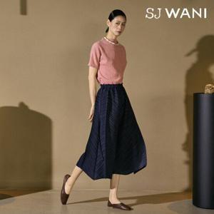 SJ와니 25SS 플리츠 와이드 큐롯팬츠 1종 [런칭 가격 99,900원]