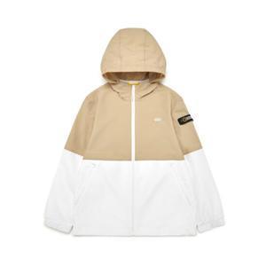 [내셔널지오그래픽 키즈] K242UJK920 올라운드 컬러블럭 바람막이 LBEIGE