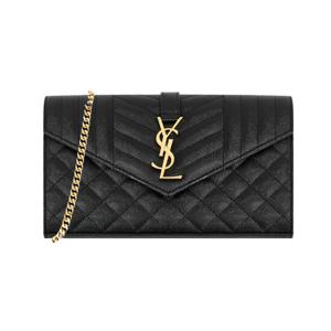 [생로랑] 모노그램 퀼티드 믹스 체인백/블랙/620280 BOW91 1000