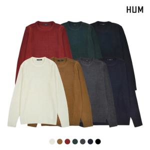 [HUM][HUM]유니) 캐시아크릴 베이직 니트(H171H901A)