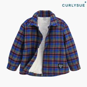 [CURLYSUE][컬리수] 체크 셔츠(아우터형) CPW0GQJK51 [겨울]