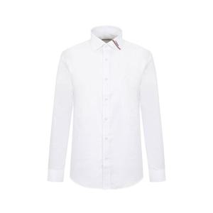 [듀퐁셔츠]스트레치 트리콜로르 375 컴포터블 셔츠 화이트 SE4SM21LS375SWH