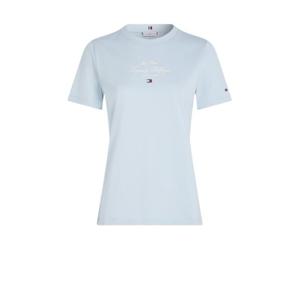 타미힐피거 반팔 티셔츠 WW0WW43895 BREEZY BLUE