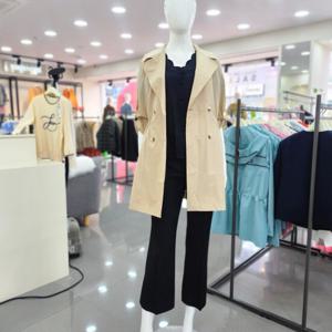 [꼼빠니아]여름 스텐다드   카라 하프 코트  CAEU4-WCH100
