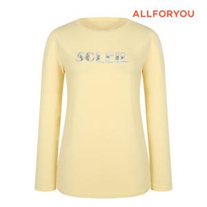 [올포유][올포유] 25SS 여성 원포인트 라운드 티셔츠 ALQTO1111-