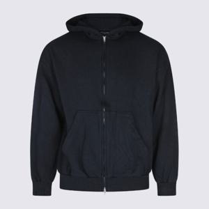 발렌시아가 블랙 집업 후드 803264 TSVU71750