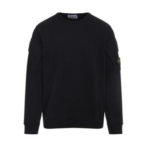 스톤 아일랜드 후드 티셔츠 6100008S 0A20V0029 Black