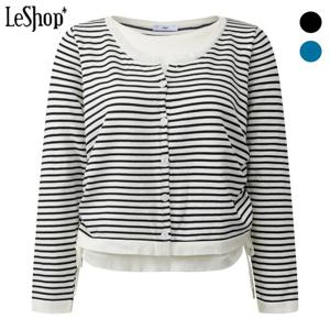 [르샵]사이드 스트링 스트라이프 니트 (BP1KP016A)