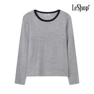 [르샵]라운드 배색 조끼 셋업 니트 (BP4KP018A)