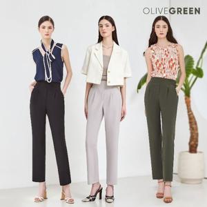 [올리브그린]23SS  엘라핏 썸머 팬츠 3종